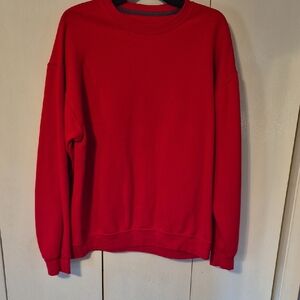 Fruit of the Loom Red Crewneck Sweater